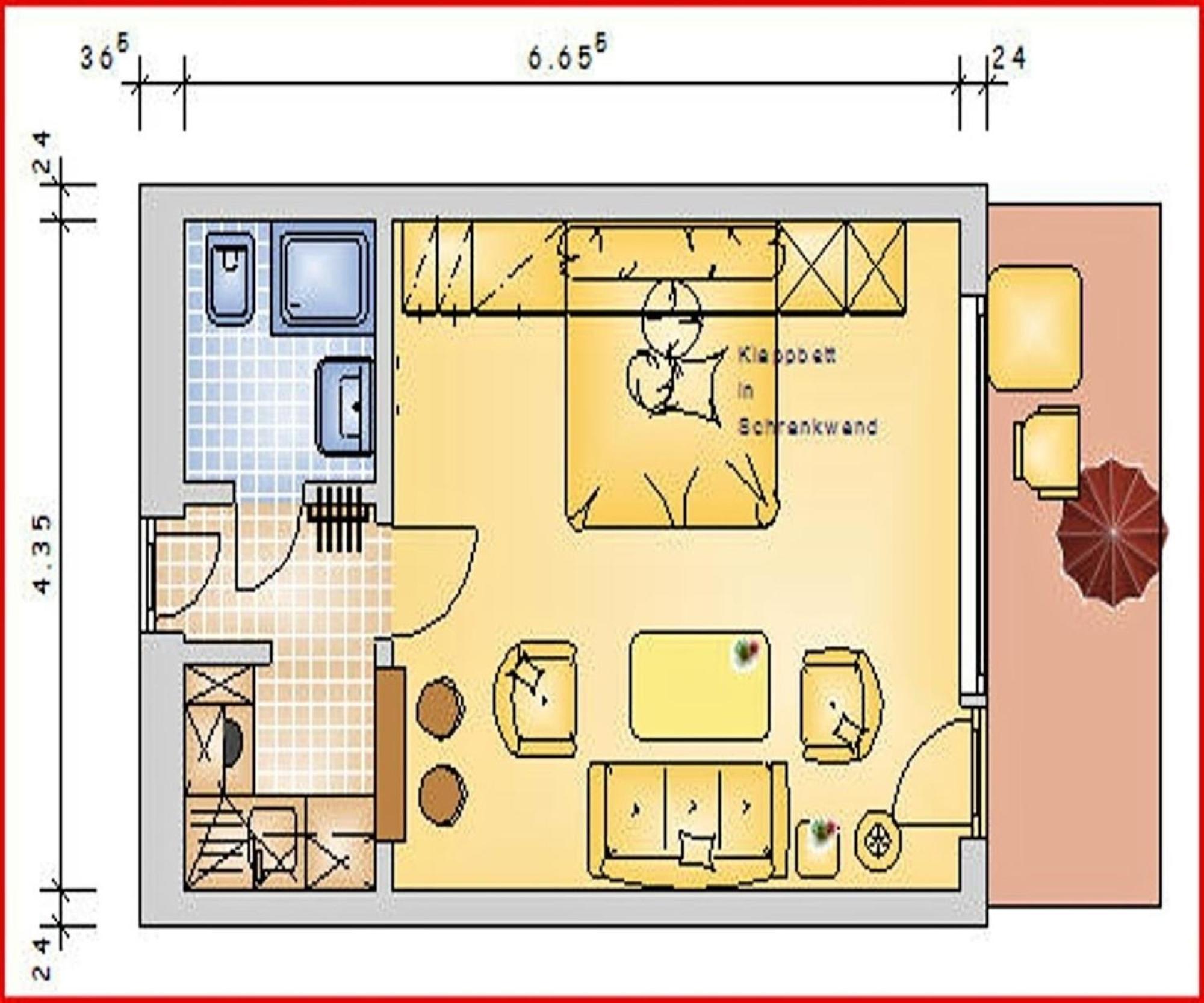 Apartmán 5-7, Moewe Westerland Exteriér fotografie